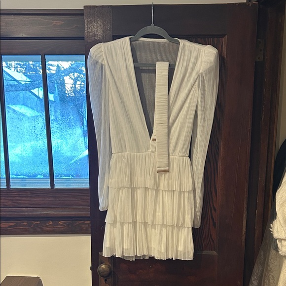 Sabina Musayev White Carry Mini Dress - Picture 3 of 6